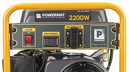Генератор бензиновий інверторний POWERMAT PM-AGR-2200IM 2.2кВт, фото 6