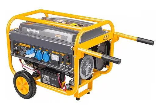 Генератор бензиновий POWERMAT PM-AGR-3000M2KE 3,0 кВт, фото 1