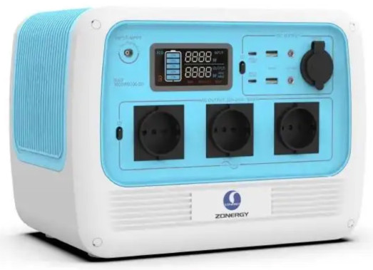 Портативна зарядна станція Zonergy Baldr 1000WB700-S0 ємність 720 Вт/год, потужність 1000 Вт