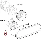 Ремінь ГУР на Peugeot Boxer, Citroen Jumper 4 (2014-...) 2.2HDi, 4009Q4, фото 2