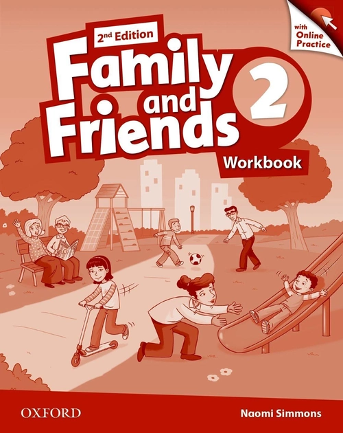 Робочий зошит Family and Friends 2nd Edition 2 Workbook with Online Practice