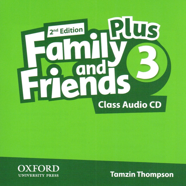 Аудіо диск Family and Friends 2nd Edition 3 Plus Class Audio CDs
