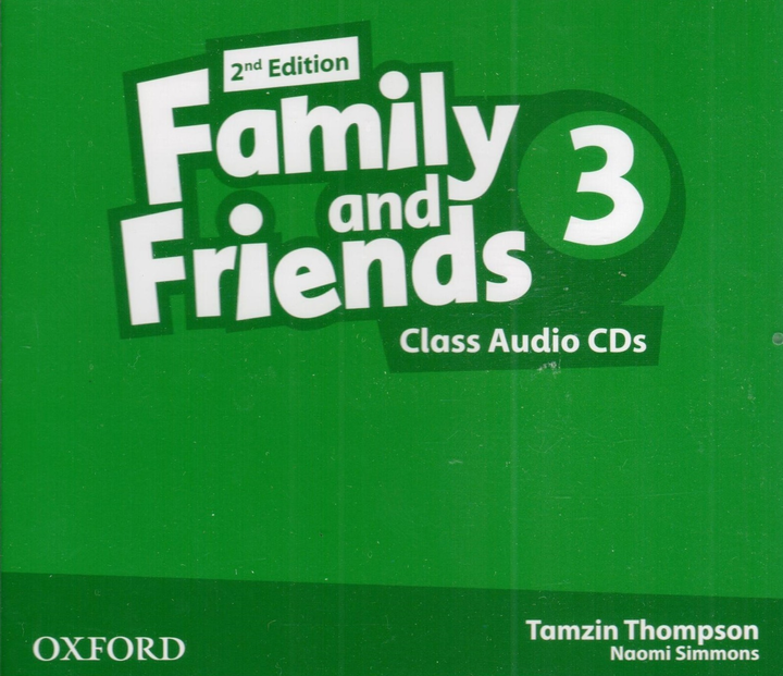 Аудіо диск Family and Friends 2nd Edition 3 Class Audio CDs, фото 1