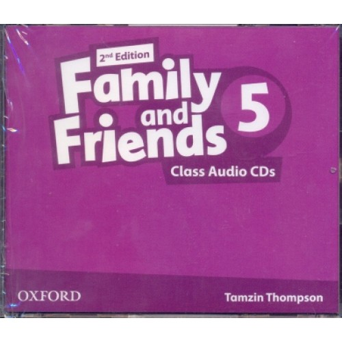 Аудіо диск Family and Friends 2nd Edition 5 Class Audio CDs
