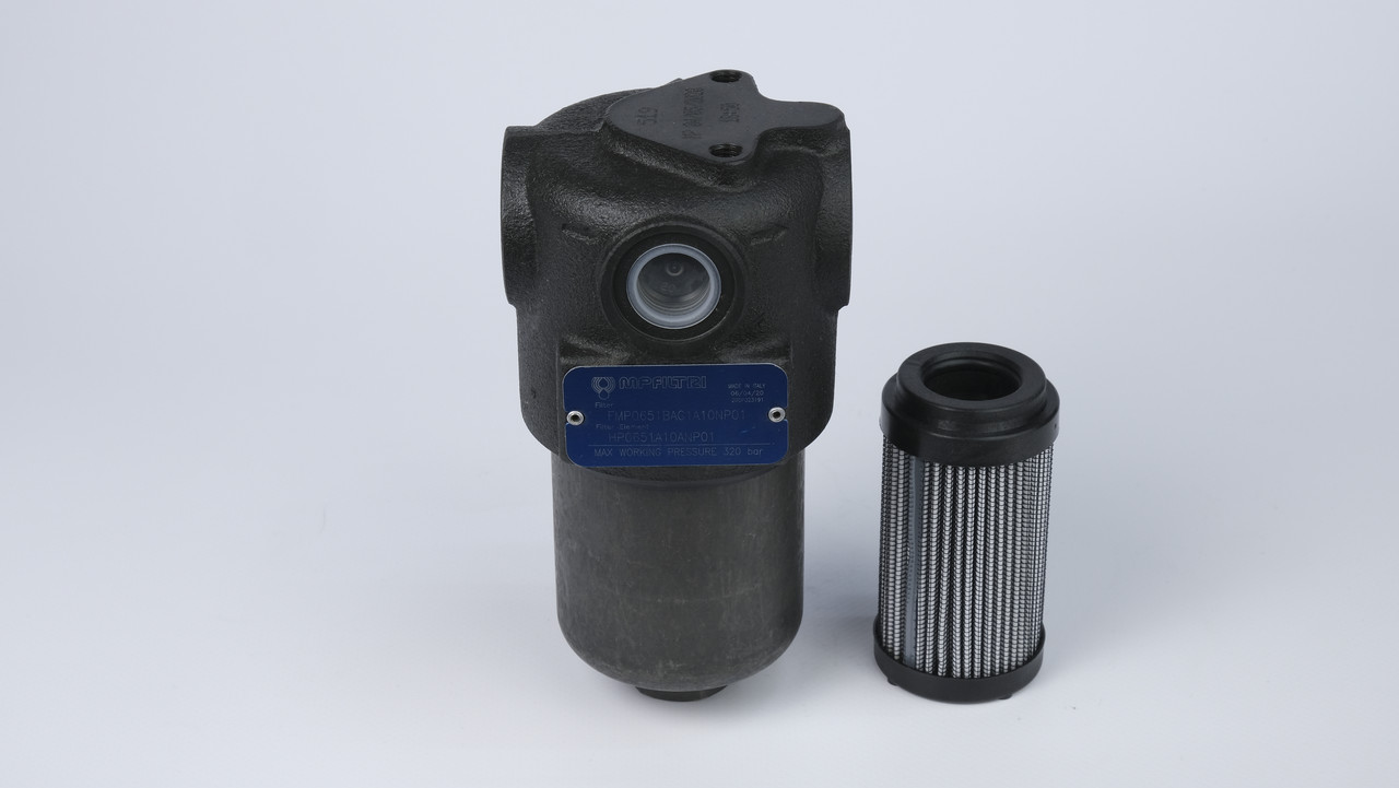 Фільтр FMP0651BAG1A10NP01 гідравлічний напірний, Pmax 320 Бар, Qmax 48 л/хв, G1/2"