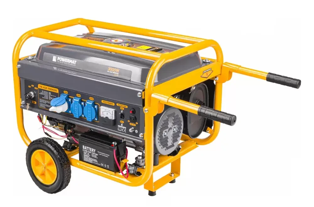 Генератор бензиновий POWERMAT PM-AGR-3000M2KE 3,0кВт для дому