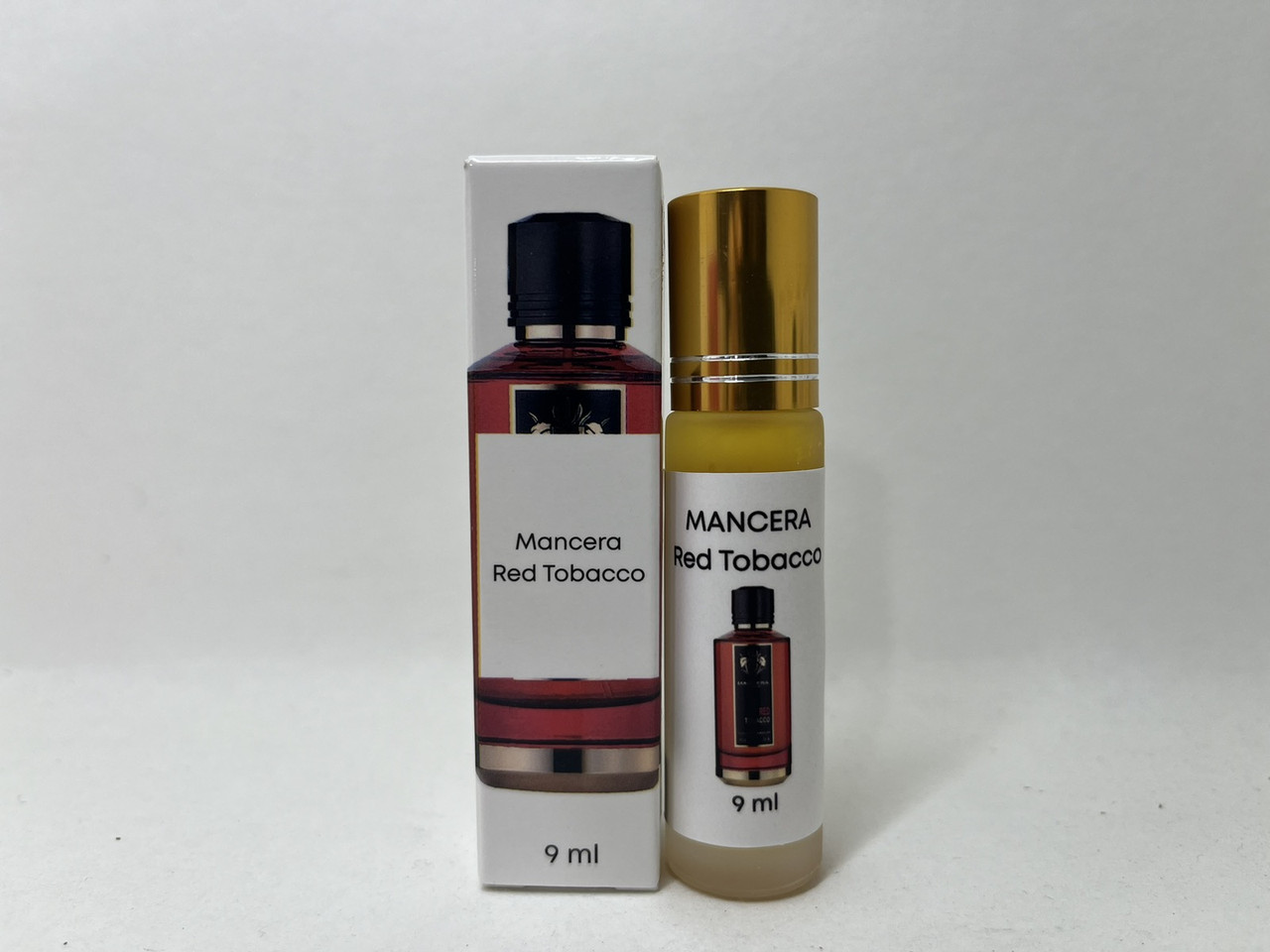 Оригінальні олійні парфуми унісекс Mancera Red Tobacco ( Мансера Ред тютюно) 9  мл, фото 1