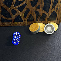 Нарди дерев'яні подарункові 48×24см з епоксидної смоли чорного кольору, фото 6