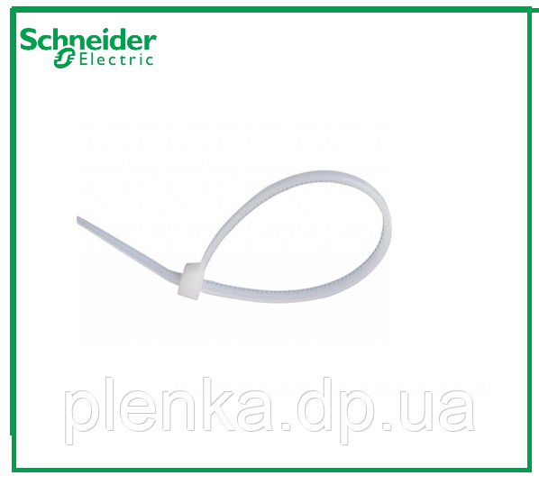 Стяжка для кабелю Schneider Electric Thorsman 100х2.5 100 шт./пач. білий