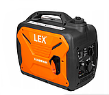 Генератор бензиновий 2.5кВт - 3.0 кВт 4 тактний  інверторний LEX LXGG30i, фото 2