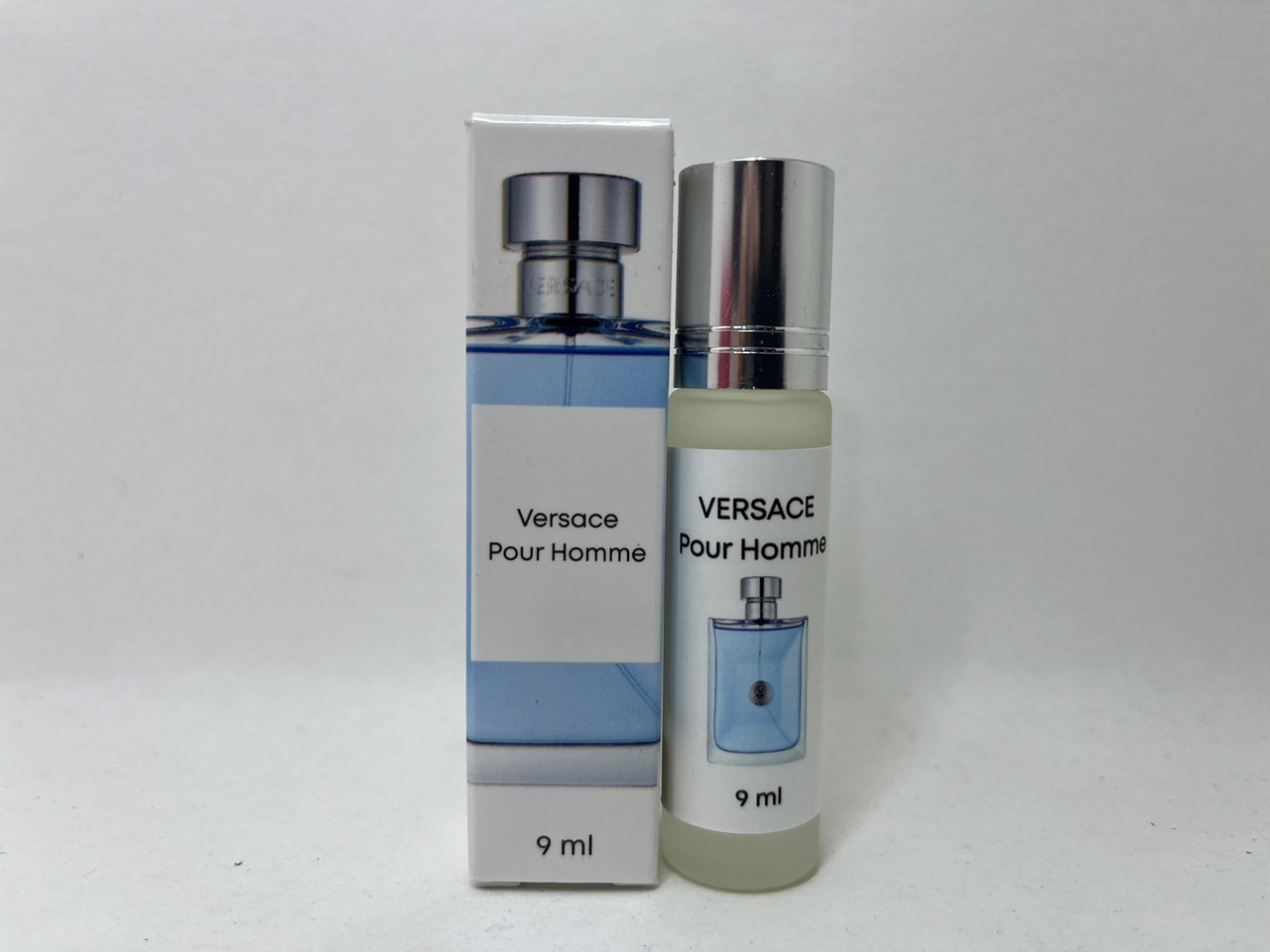 Оригінальні чоловічі масляні парфуми Versace pour Homme (Версаче Пур Чоловіків) 9 мл, фото 1