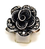 Кільце під крапельне срібло, безрозмірне. Діаметр: 17 мм