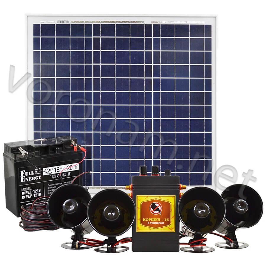 КОРШУН-16 SOLAR з акумулятором