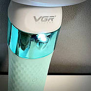 Жіночий епілятор та триммер 2 в 1 VGR V-729 Водостійка бездротова жіноча електробритва, фото 8