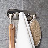 Ручка DND AIRONE, VIS-круг з накладкою під циліндр, матовий хром (к-т), фото 3