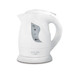 Електрочайник пластиковий Adler AD 08 1,0 л white 00317