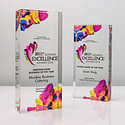 Акрилова нагорода 100х180 мм, Акрил 15 мм, ACRY