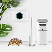 Ручка Ilavio, 2366, квадр., роз., хром мат./чорн.