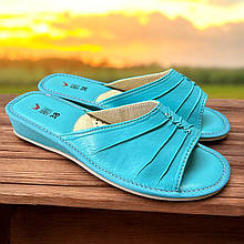 Шкіряні жіночі капці 039-37