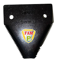 Сегмент ножа жатки Z=25 Balmet, 611203 Claas