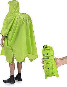 Пончо-дощовик-тент Naturehike NH17D003-M (Green)