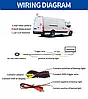 Автомобільна камера заднього огляду в стоп сигнал Renault Trafic OPEL Vivaro Nissan Primastar Talento 2001-2014  з ЇЧ підсвіткою, фото 5