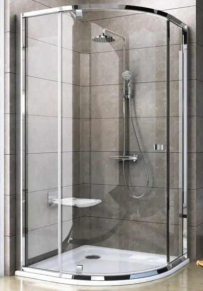 Душова кабіна Ravak Pivot PSKK3 100х100х195 см без піддону прозоре скло 6 мм розпашні двері
