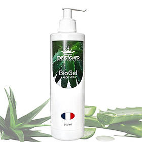 Пілінг на основі фруктової кислоти BioGel + aloe vera (500 мл.) Дизайнер з дозатором - засіб для педикюру