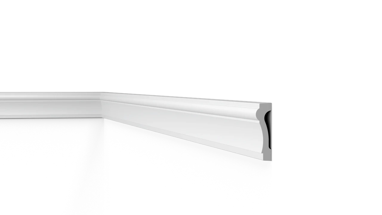 Молдинг стіновий Wallstyl WL6 (7,5х2)см, довжина 2м