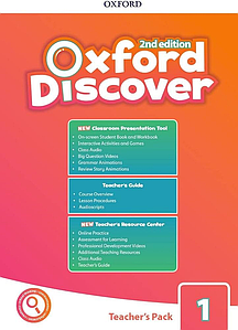 Книга для вчителя Oxford Discover (2nd Edition) 1 teacher's Pack
