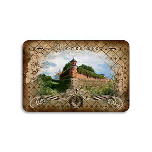 Магніт хдф 90х60 "Дубно. Вежа Беата"