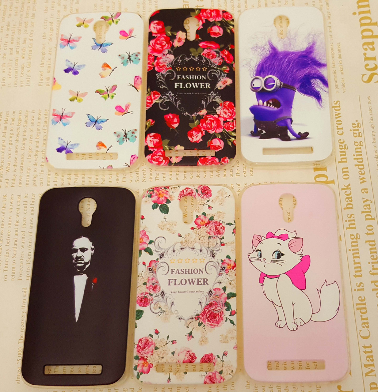 TPU чохол для Doogee Valencia 2 Y100 Pro (6 кольорів)