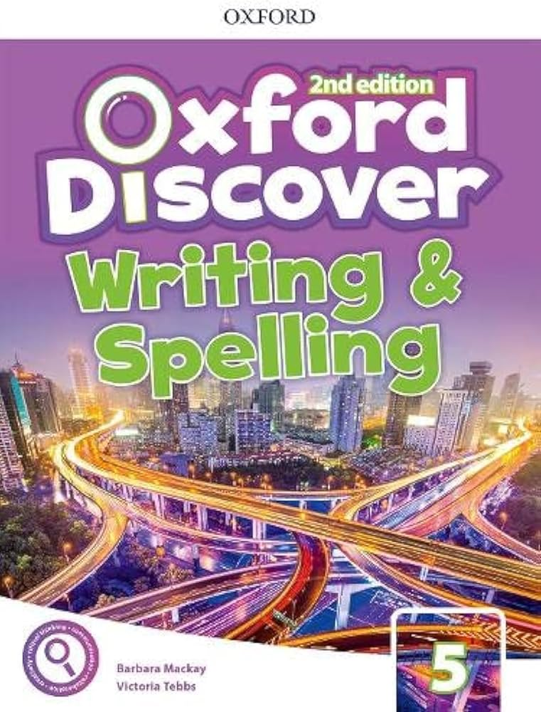 Робочий зошит Oxford Discover (2nd Edition) 5 Writing and Book Spelling, фото 1