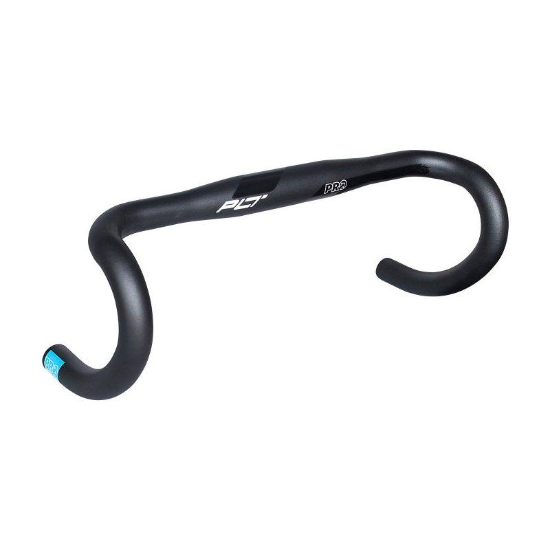 Кермо PRO шосейне компакт PLT 42cm/31.8mm, чорне