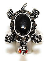 Кільце під крапельне срібло, безрозмірне. Діаметр: 18 мм.