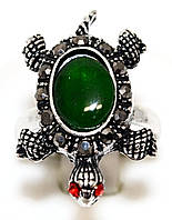 Кільце під крапельне срібло, безрозмірне. Діаметр: 18 мм.