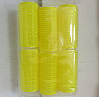 Бігуді липучка діаметр 25 мм 6 шт./паковання