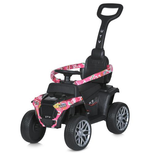 Каталка-толокар дитяча Bambi Рожева M 5731EL-8