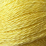 AvantiYarn ANGORA 30 (Аванті Ярн Ангора 30) № Н73 яскраво-жовтий (Пряжа ангора, нитки для в'язання), фото 3
