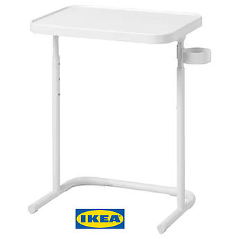 Стіл для ноутбука IKEA BJÖRKÅSEN (ІКЕА БЬОРКАСЕН). 605.404.11. Білий