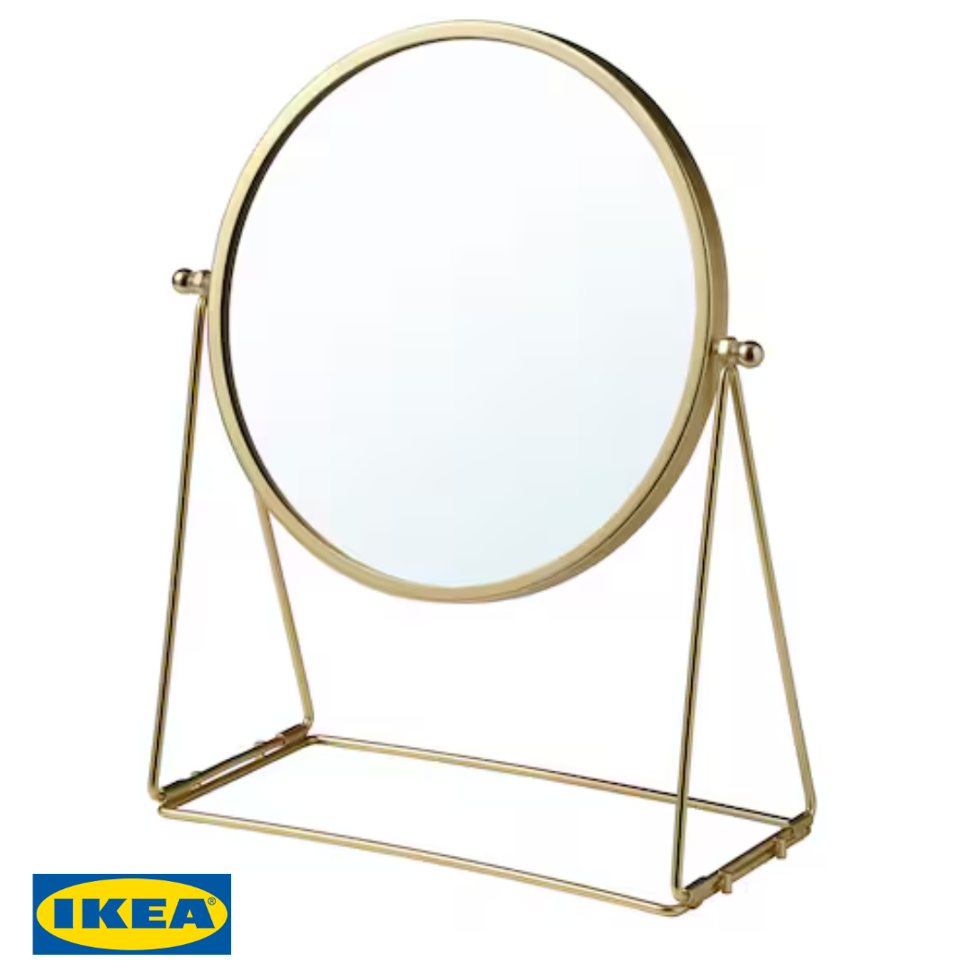 Дзеркало IKEA LASSBYN (ІКЕА ЛАСБІН). 304.710.32. Колір золото