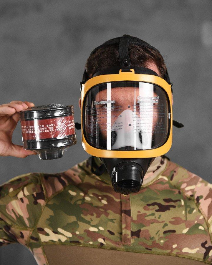 Респіратор протигаз промисловий GM-0027, фото 1