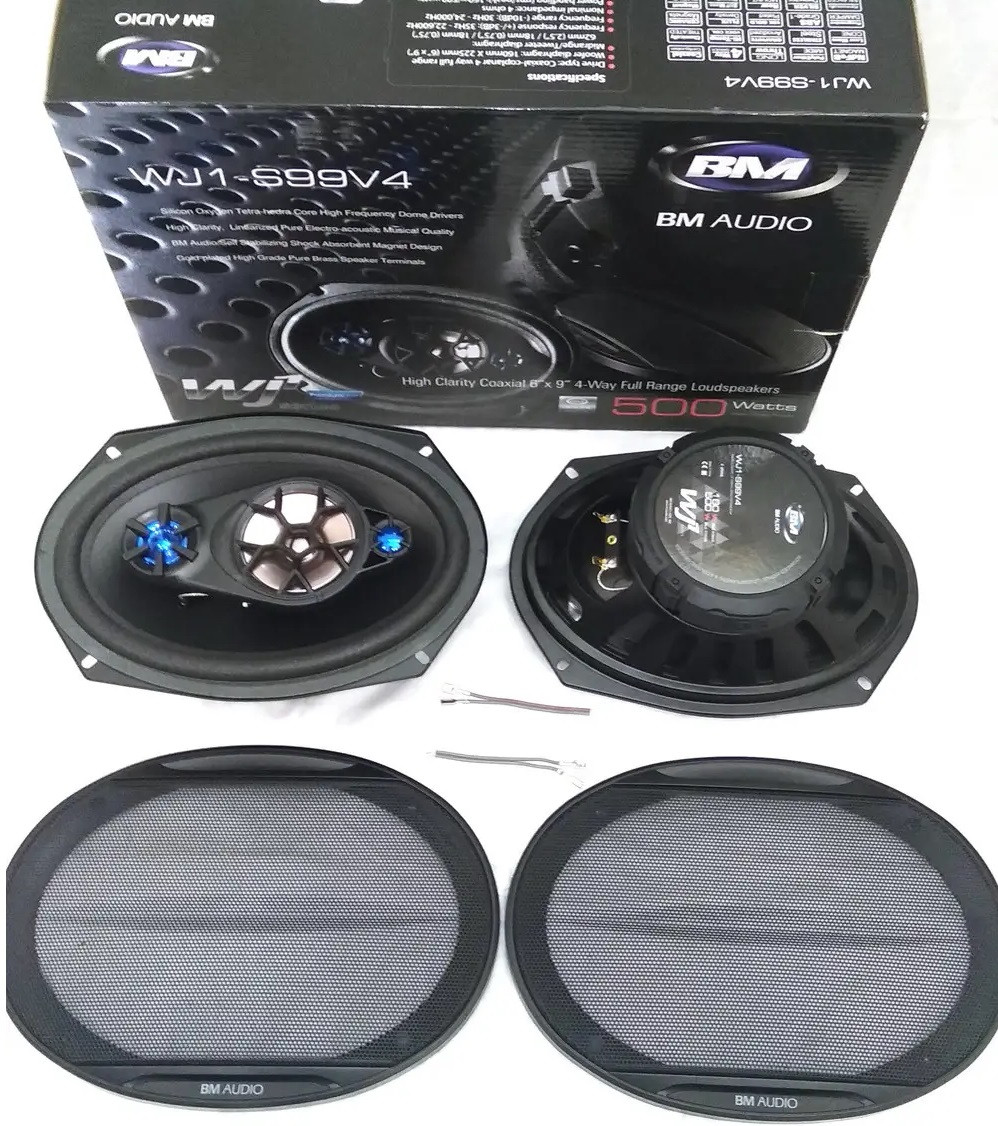 Автомобільна акустика BOSCHMANN BM AUDIO WJ1-S99V4 6x9 500 W 4х смуга