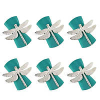 Набір кілець для серветок Бабка 6 шт