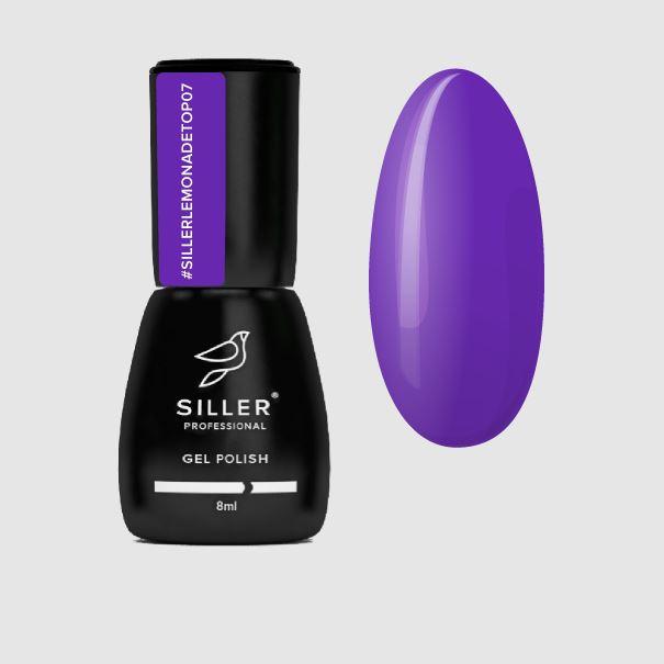 Топ без липкого шару Siller Lemonade Top №7 (фіолетово-синій), 8 мл