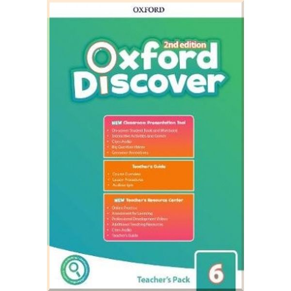 Книга для вчителя Oxford Discover (2nd Edition) 6 teacher's Pack, фото 1