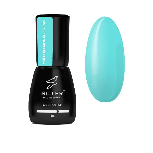 Топ без липкого шару Siller Lemonade Top №9 (бірюзовий), 8 мл