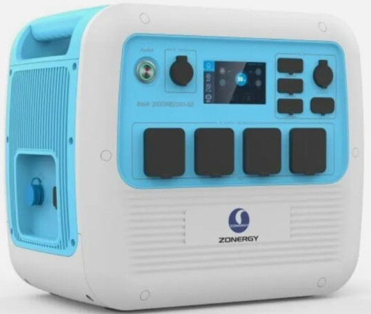 Портативна зарядна станція Zonergy Baldr 2000WB2000-S0 (2000 Вт/год), потужність 2000Вт