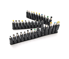 Набір перехідників 34 в 1 (7,9х5,5; 7,4х5,0; 6,5х4,4; 6,3х3,0; 5,5х3,0; 5,5х2,5; 5,5х2,1; 5,5х1,7; 4,8х1,7;