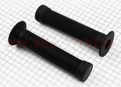 Ручки керма BMX 150мм, чорні TPE-075А, фото 1